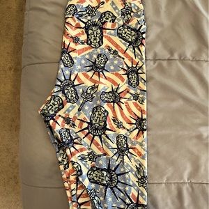 LLR TC Capri leggings for 4th of July